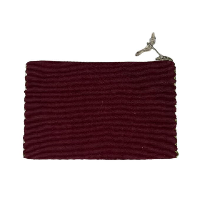 Monedero verde y marrón